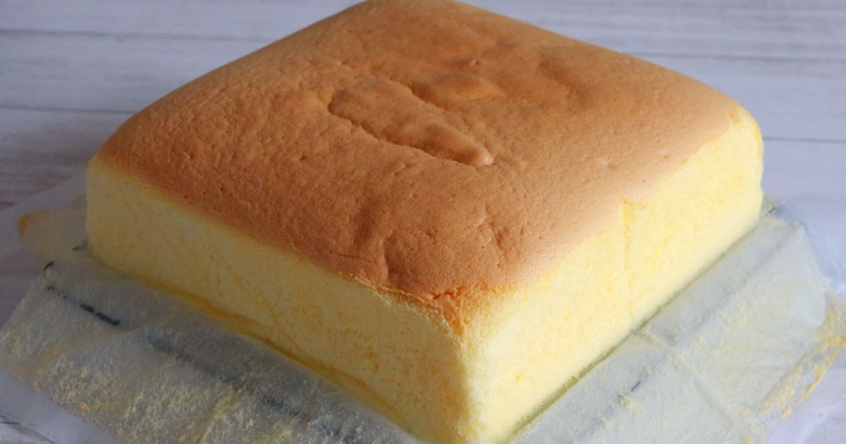 スクエア型で作る「台湾カステラ」 by まんぷくcafe 【クックパッド