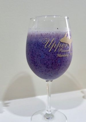 入れるだけ！ブルーベリースムージー-レシピのメイン写真