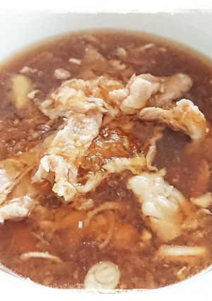 豚肉と大根おろしの冷たいうどんのおつゆ-レシピのメイン写真