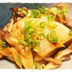 รูปของ めんつゆにお任せ☆大根と舞茸の炒め煮
