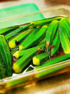 やみつき旨塩オクラ漬け/作り置きレシピ-レシピのメイン写真