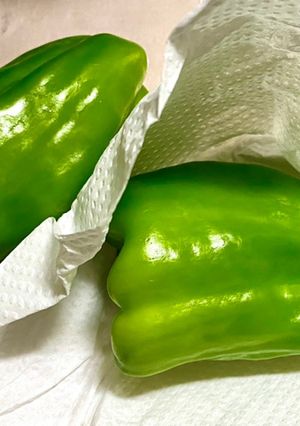 長持ちのコツ☆ピーマンの冷蔵庫保存-レシピのメイン写真