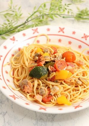 簡単！アクアパッツアパスタ-レシピのメイン写真