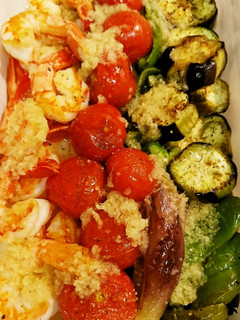 海老と夏野菜の焼き煮浸し-レシピのメイン写真