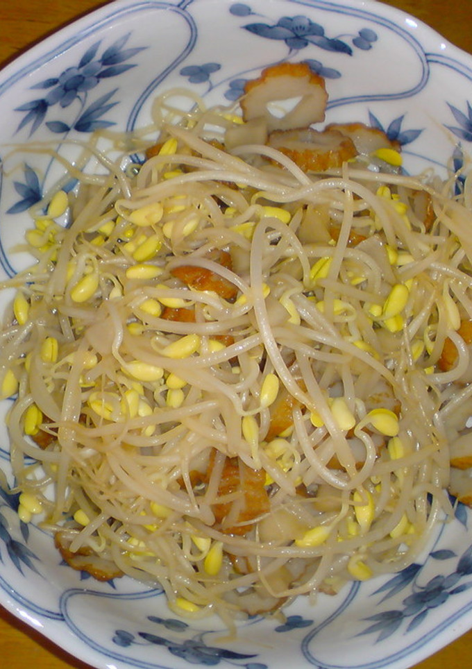 豆もやしの簡単炒め-レシピのメイン写真