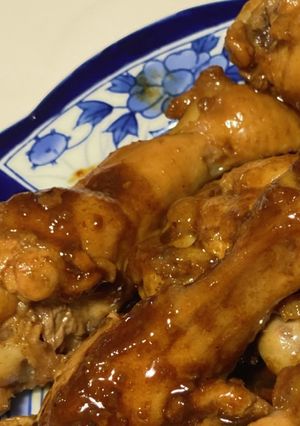 パイナップルジュースで焼く手羽元-レシピのメイン写真
