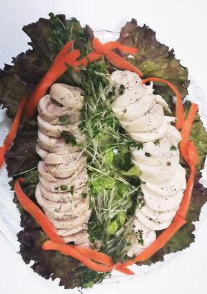 鶏肉むねももハム-レシピのメイン写真
