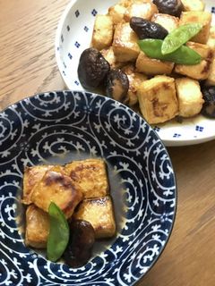 揚げ豆腐の煮込み(料亭風)♬-レシピのメイン写真