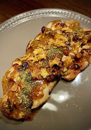 柔らか塩麹チキンの山椒粒マスタード焼き-レシピのメイン写真