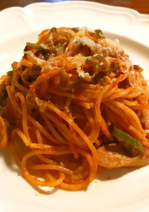スパゲッティーナポリタン　サルチャ-レシピのメイン写真