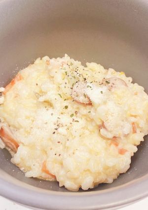万能お米☆洋風アレンジでチーズリゾット-レシピのメイン写真
