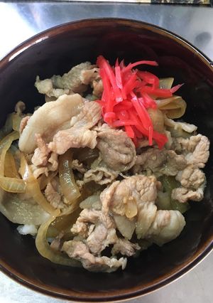 汁だくで！基本の豚丼（牛丼）-レシピのメイン写真
