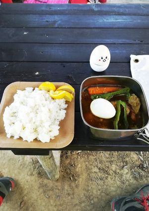 山ごはん　夏野菜で元気になるスープカレー-レシピのメイン写真