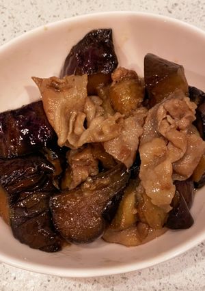 豚肉とナス炒め〜ちょっぴりカレー風味〜-レシピのメイン写真