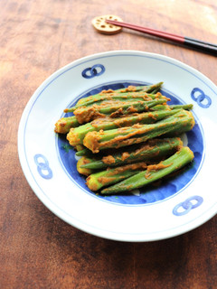 フライパンひとつで簡単!オクラのサブジ-レシピのメイン写真