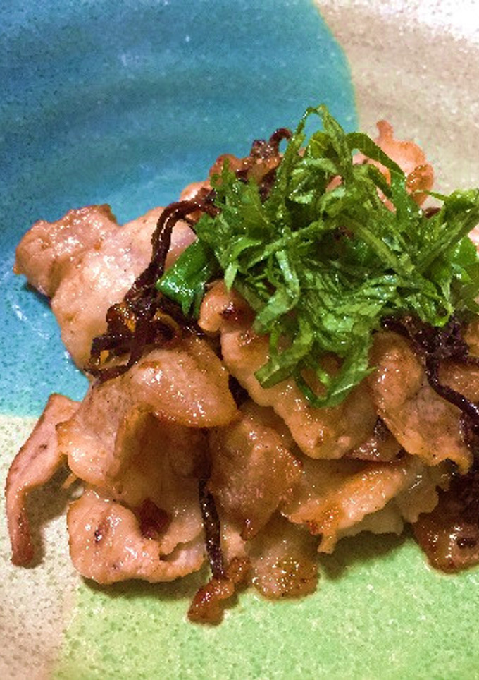 豚肉と大葉のさっぱり炒め-レシピのメイン写真