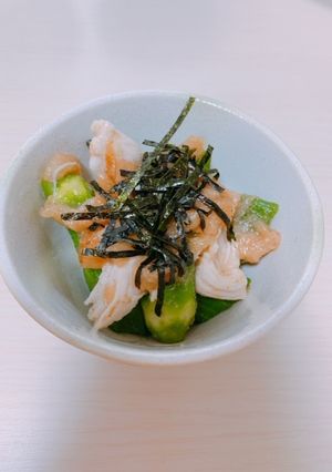 ササミとオクラのさっぱり和え-レシピのメイン写真
