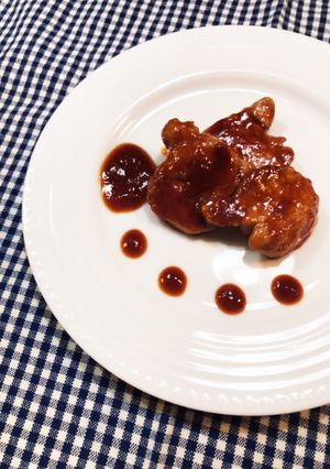 豚ヒレ肉のBBQ味風ステーキ。-レシピのメイン写真