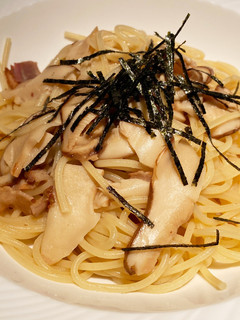松茸たっぷり和風パスタ-レシピのメイン写真