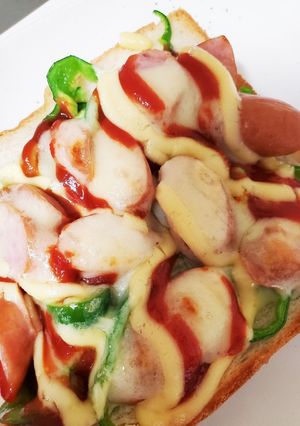 簡単トーストピザ♪-レシピのメイン写真