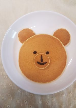 米粉でシンプルなパンケーキ♪-レシピのメイン写真