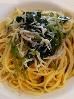 しらすと大葉の冷製スパ-レシピのメイン写真