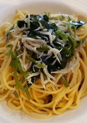 しらすと大葉の冷製スパ-レシピのメイン写真