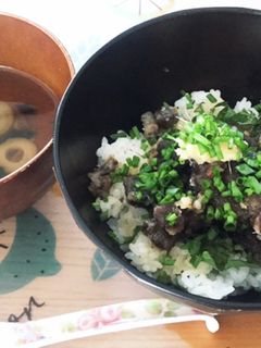 マグロ血合い竜田揚げ わさび醤油丼-レシピのメイン写真