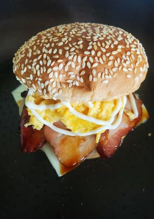 チャーシューバーガー(*´∀`)♪-レシピのメイン写真