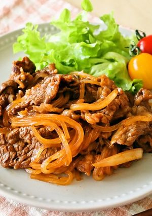 スタミナ焼き肉風マロニー炒め-レシピのメイン写真