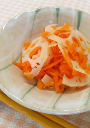 れんこんの変わりなます-レシピのメイン写真