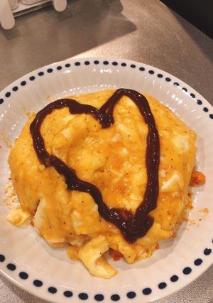 チキンライスのオムライス-レシピのメイン写真