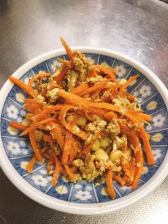 にんじんと玉子のカレー炒め-レシピのメイン写真