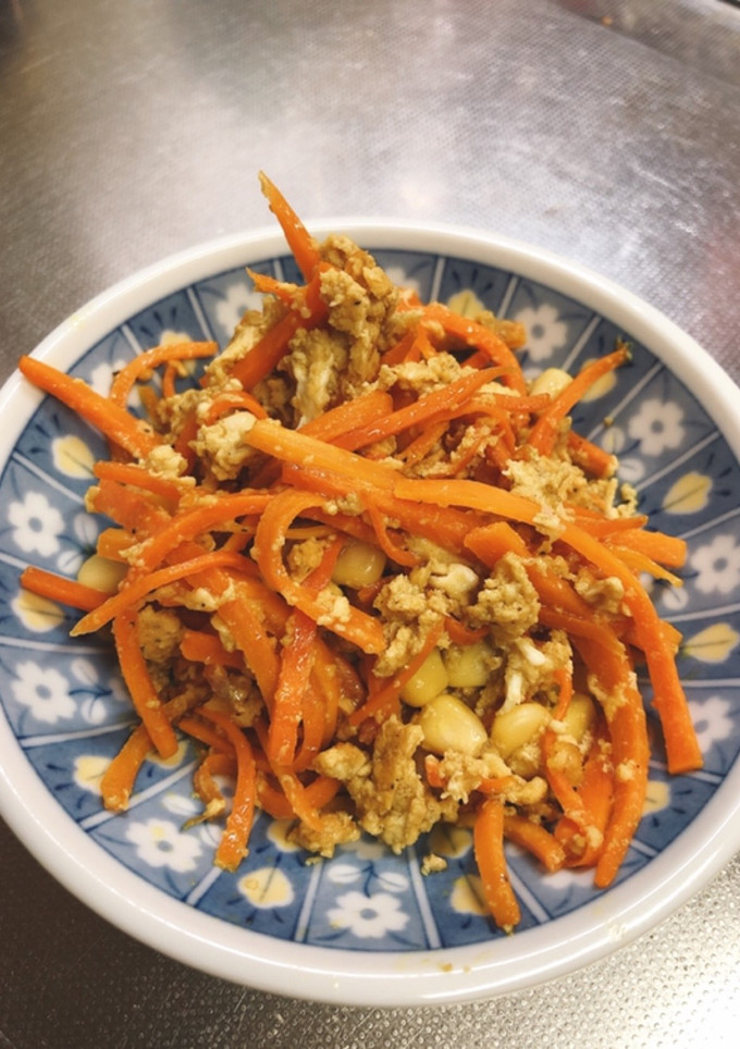 にんじんと玉子のカレー炒め-レシピのメイン写真