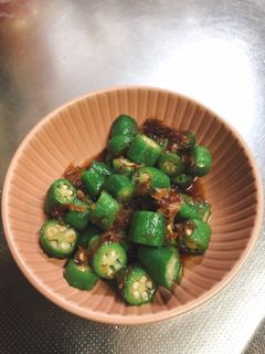 オクラのおかかポン酢和え-レシピのメイン写真