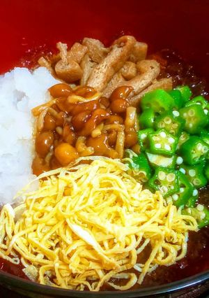 やみつき冷やしそば最強の組み合わせ具材-レシピのメイン写真