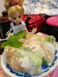 リカちゃん♡麻婆生春巻き(麻婆リメイク)-レシピのメイン写真