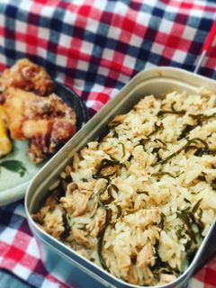 ツナと塩こんぶの炊き込みご飯-レシピのメイン写真