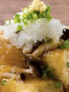 揚げだし豆腐風-レシピのメイン写真