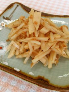 れんこんの梅きんぴら-レシピのメイン写真
