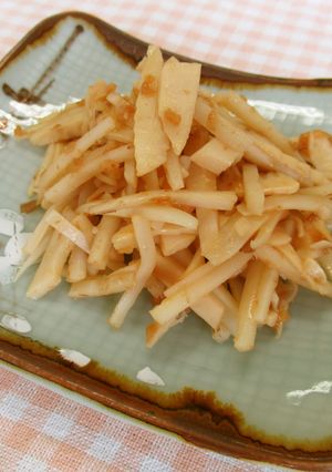 れんこんの梅きんぴら-レシピのメイン写真