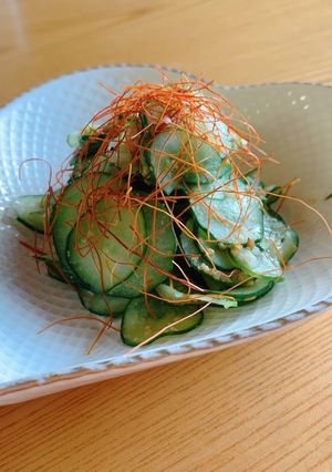 加奈家のきゅうりのカリカリ炒め-レシピのメイン写真