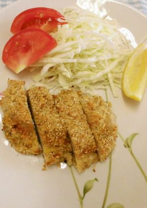 ヘルシーごまとんかつ-レシピのメイン写真