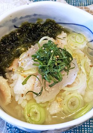 アイナメの出汁茶漬け-レシピのメイン写真