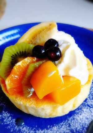 フルーツいっぱいパンケーキ-レシピのメイン写真