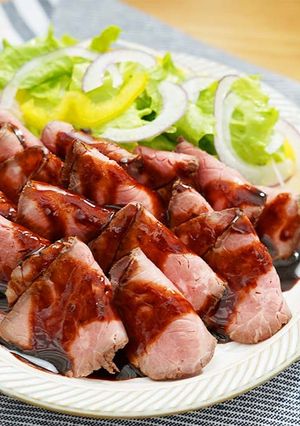 圧力鍋でじっくり♡柔らかローストビーフ-レシピのメイン写真