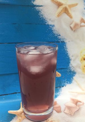 夏の熱中対策に！ピンクスポドリで水分補給-レシピのメイン写真