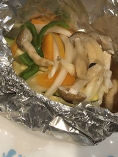 フライパンで★白身魚のホイル蒸し-レシピのメイン写真