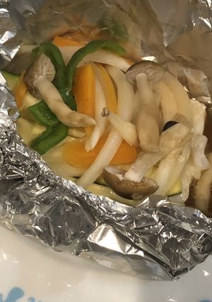 フライパンで★白身魚のホイル蒸し-レシピのメイン写真