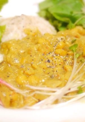 ゴロゴロひよこ豆のココナッツカレー-レシピのメイン写真